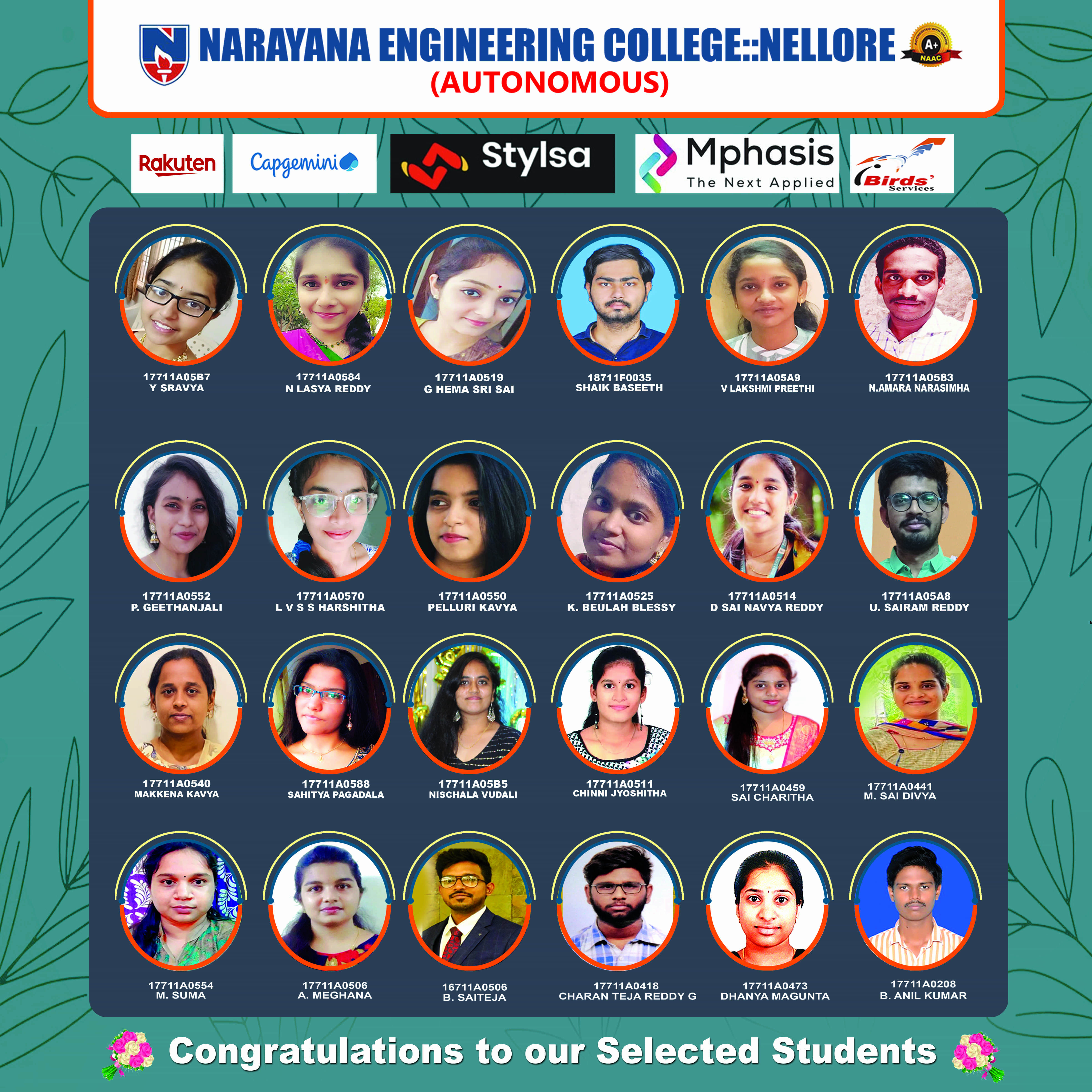 Narayana Engineering College Campus